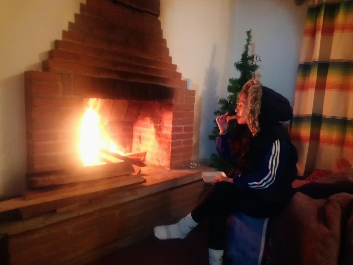 Cabana Con Banera Y Chimeneas En Puesta De Sol El Pacifico Exteriör bild