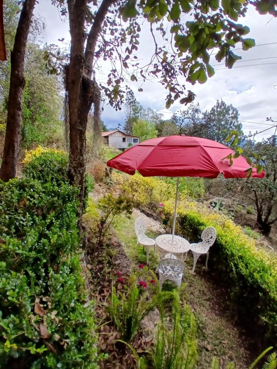 Cabana Con Banera Y Chimeneas En Puesta De Sol El Pacifico Exteriör bild