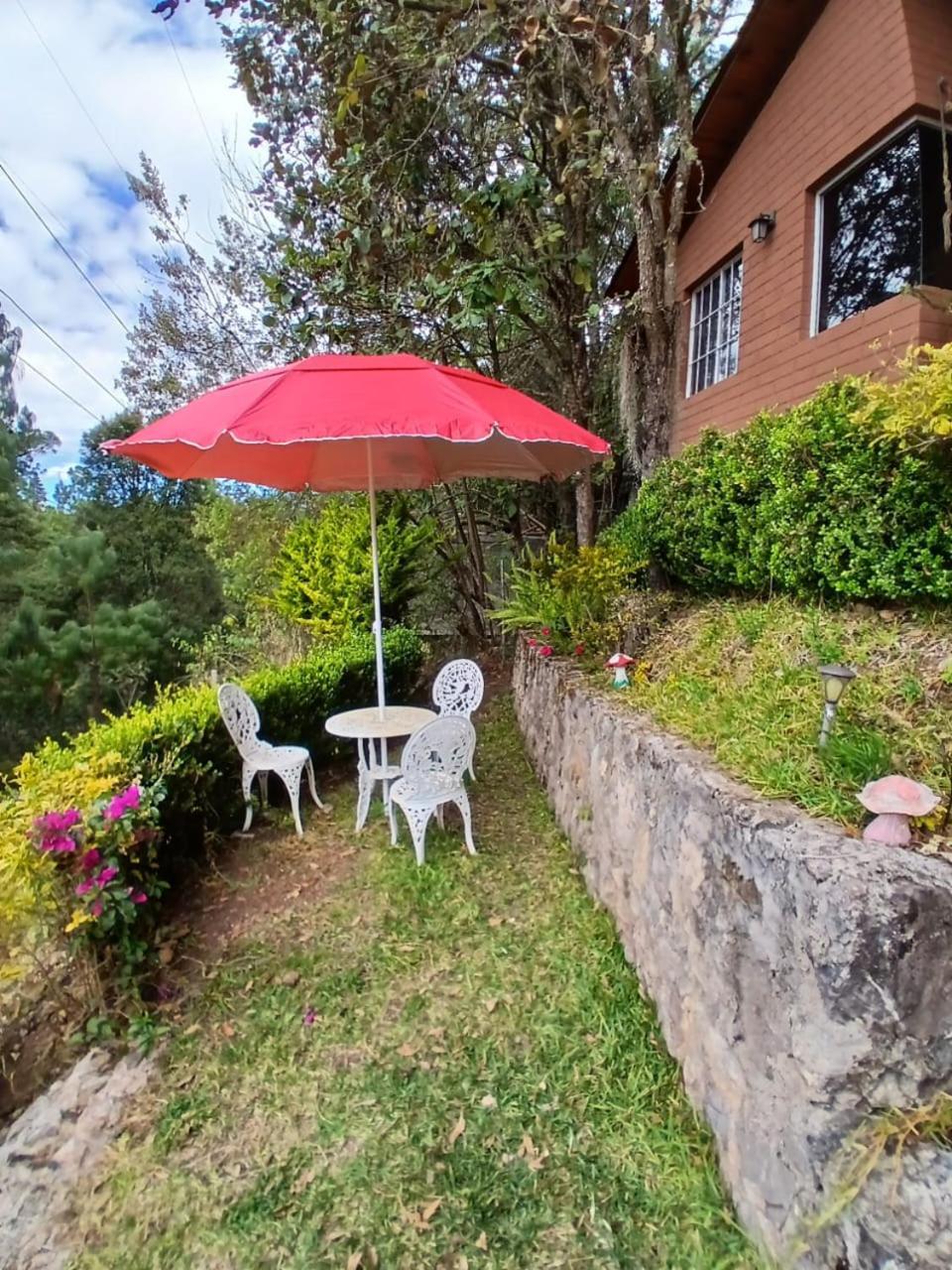 Cabana Con Banera Y Chimeneas En Puesta De Sol El Pacifico Exteriör bild