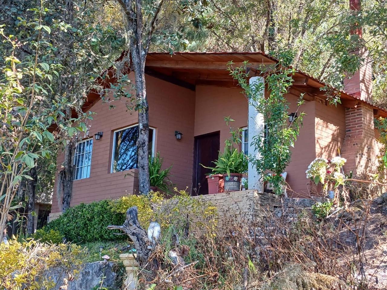 Cabana Con Banera Y Chimeneas En Puesta De Sol El Pacifico Exteriör bild