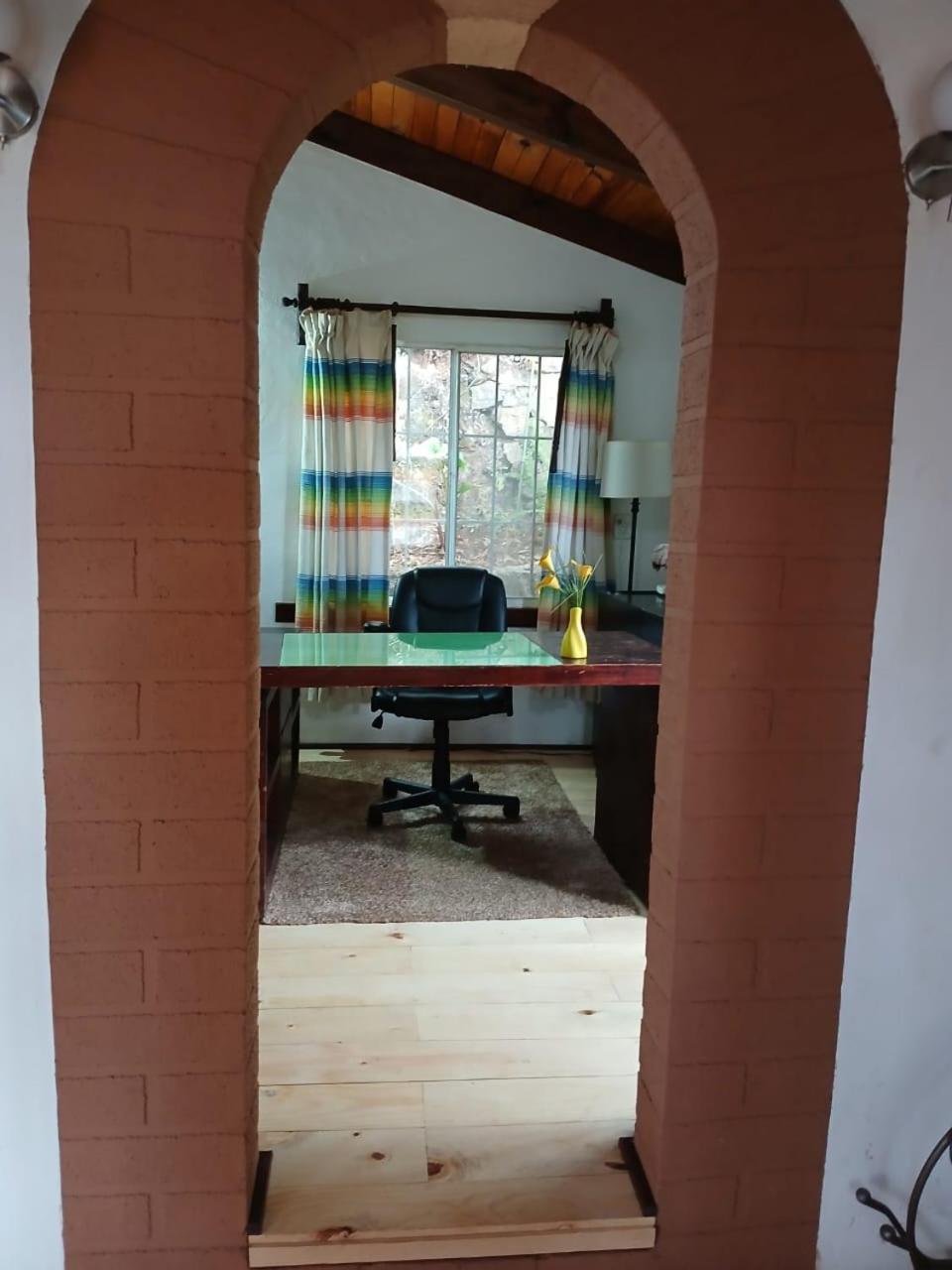 Cabana Con Banera Y Chimeneas En Puesta De Sol El Pacifico Exteriör bild